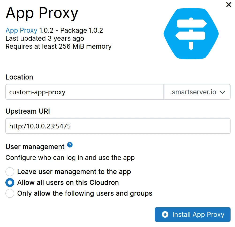 Proxy App