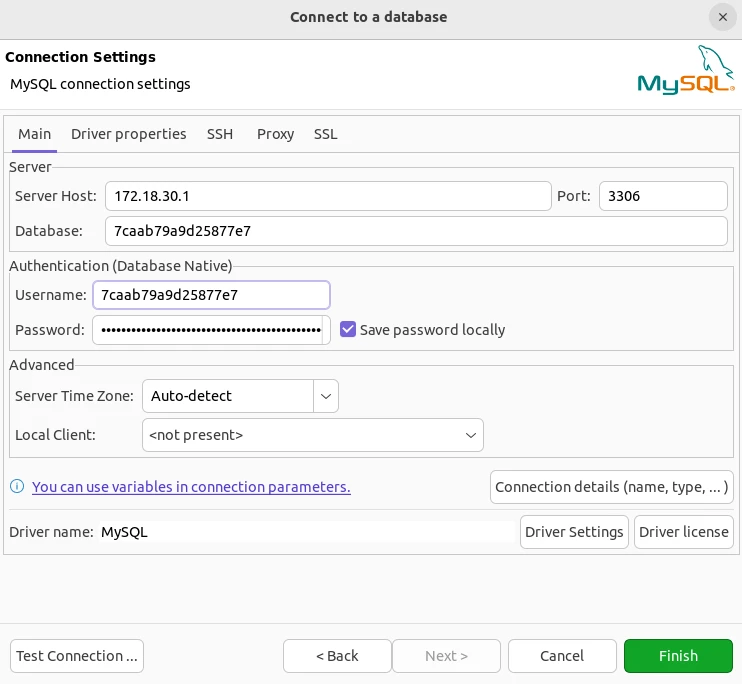 Dbeaver Mysql Connection