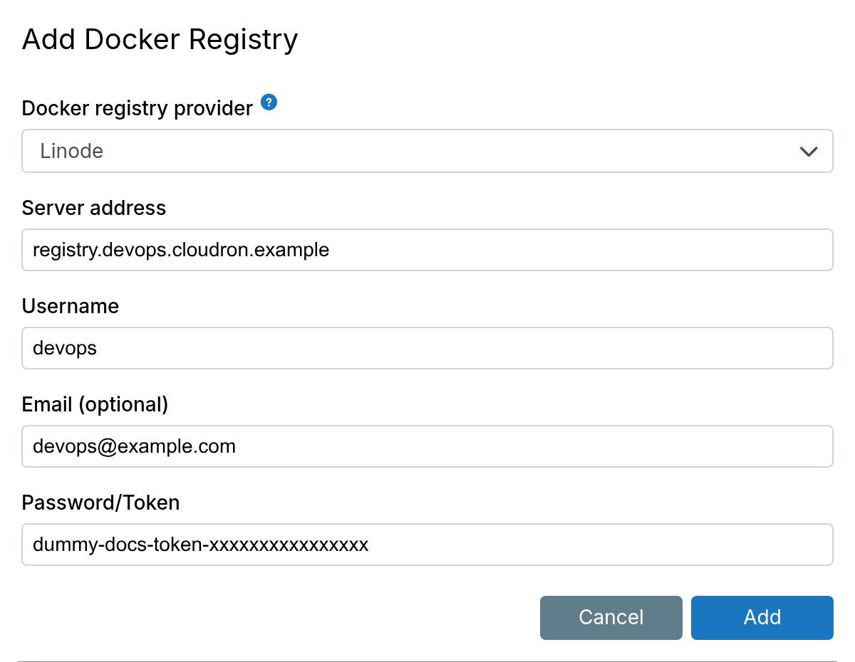 Add Registry