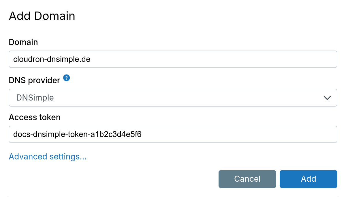Dnsimple