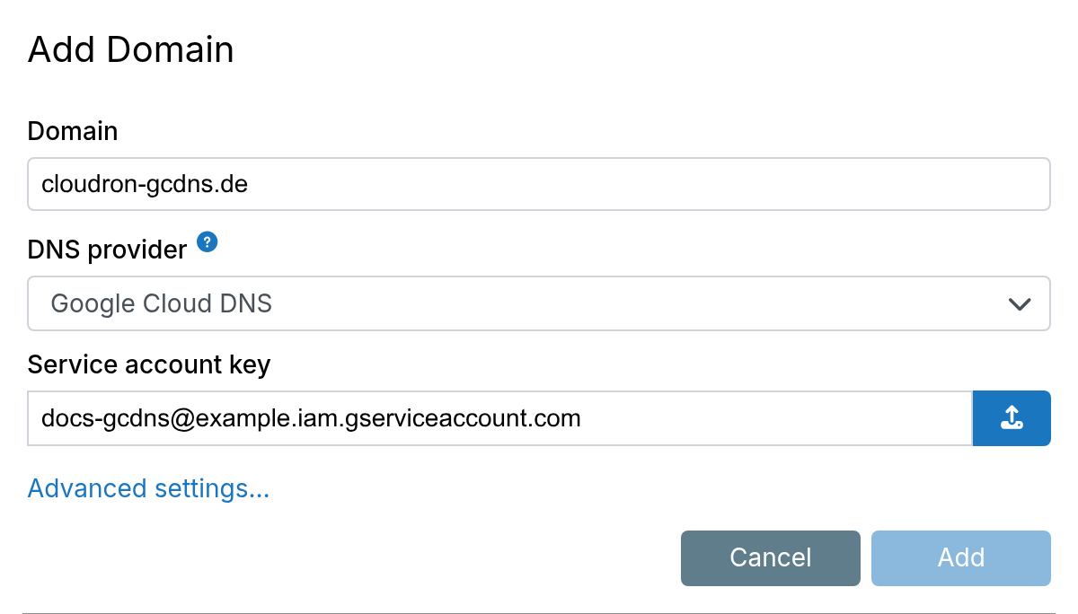 Gcdns