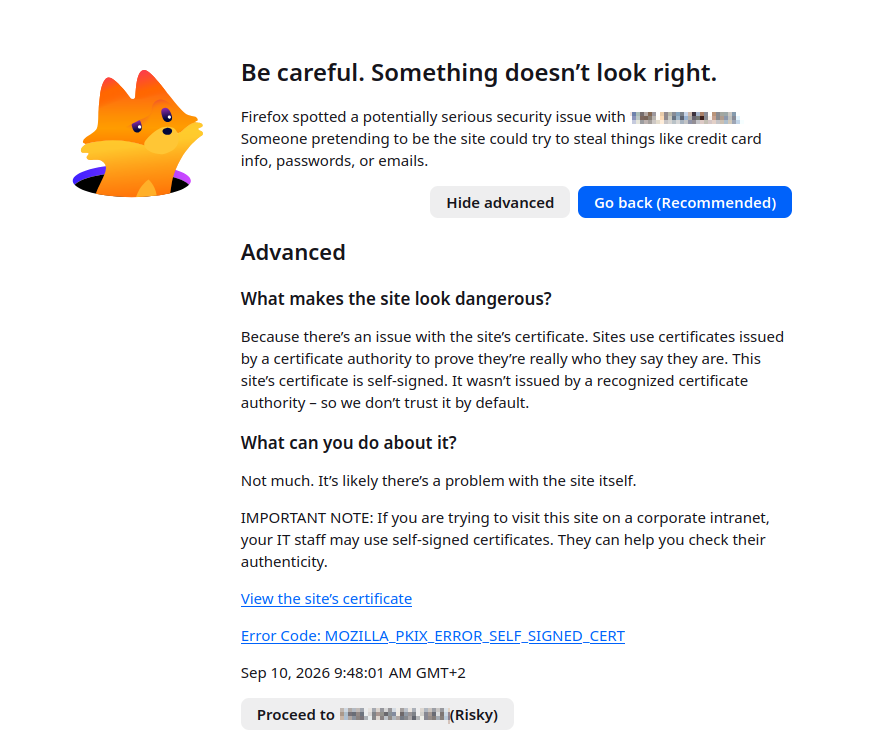 Installation Setup Firefox