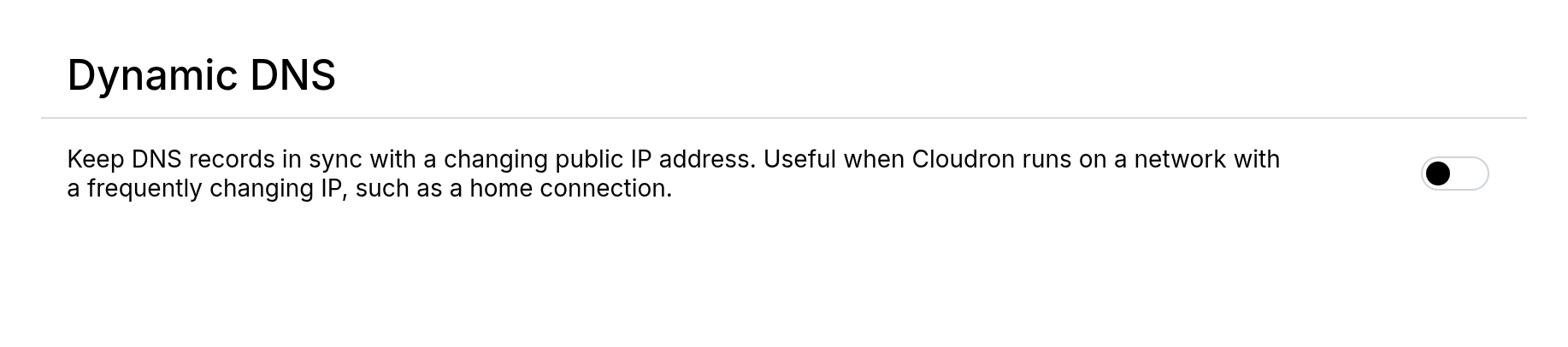 Dynamic Dns