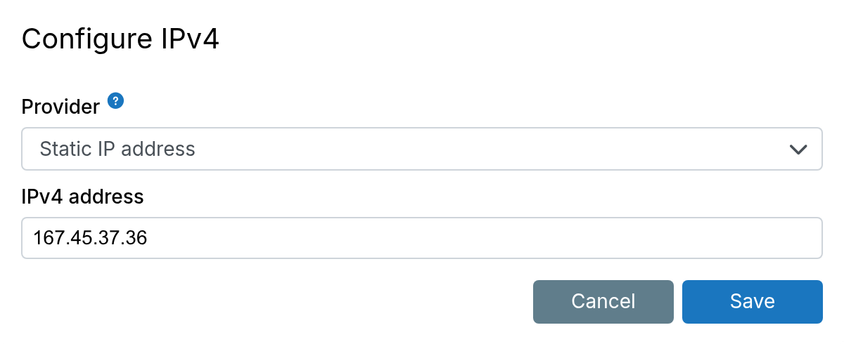 Ipv4 Static