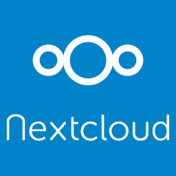 The nextcloud logo