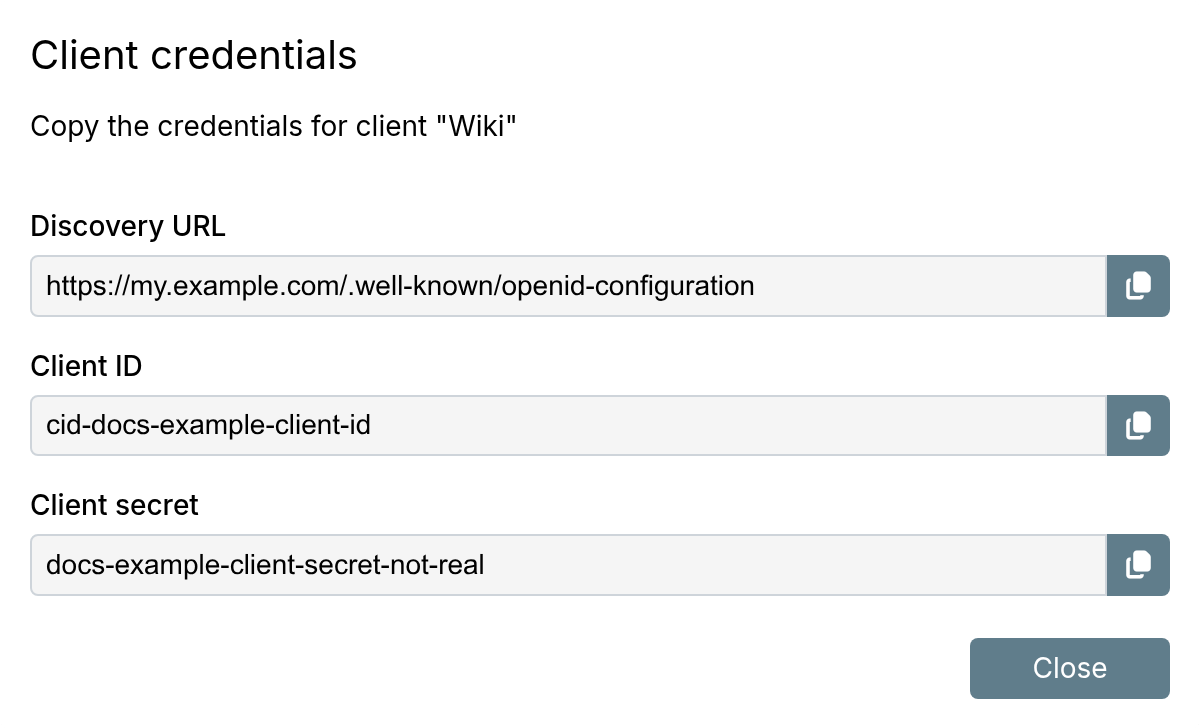 Oidc Client Id And Secret