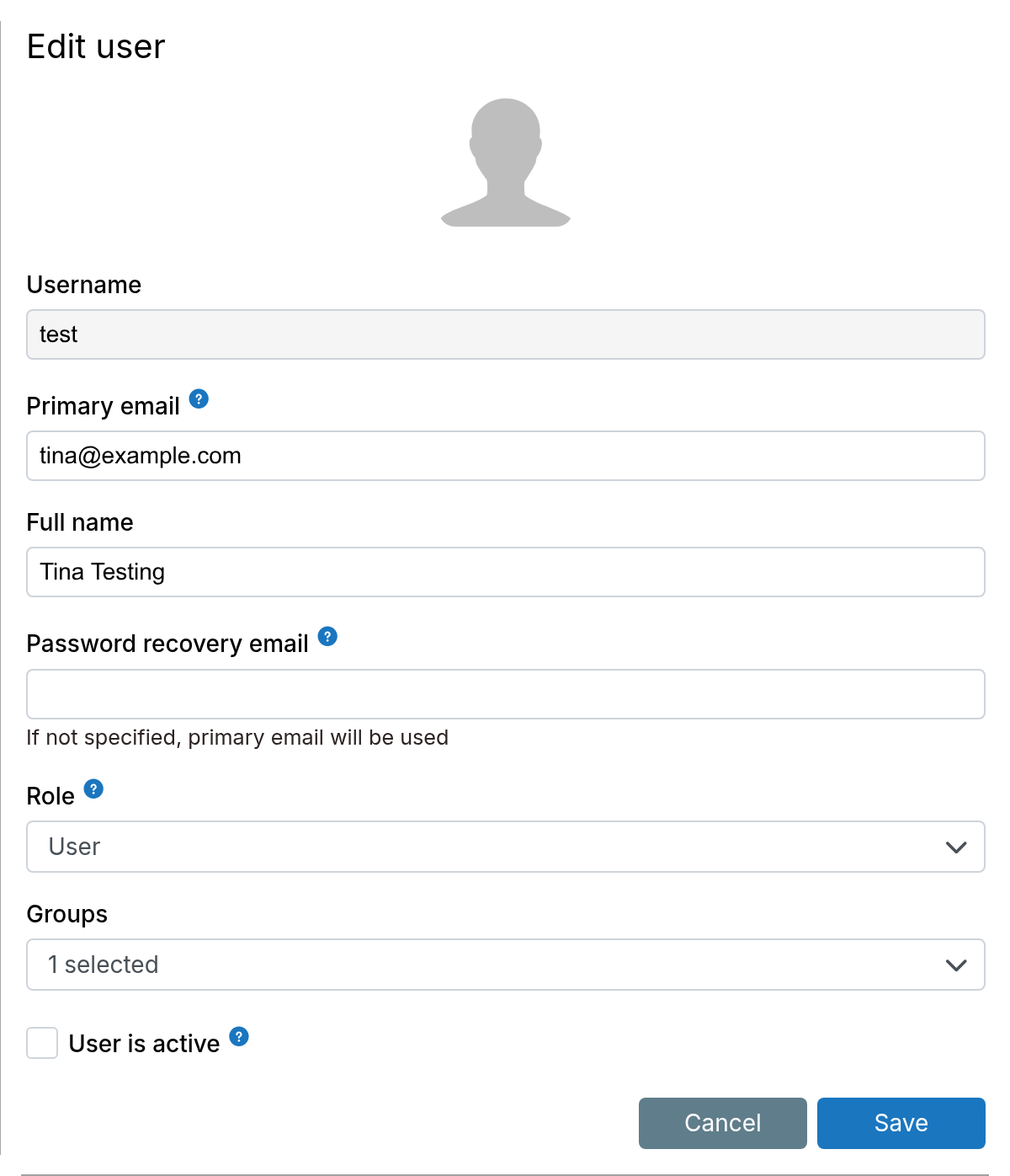 Users Disable