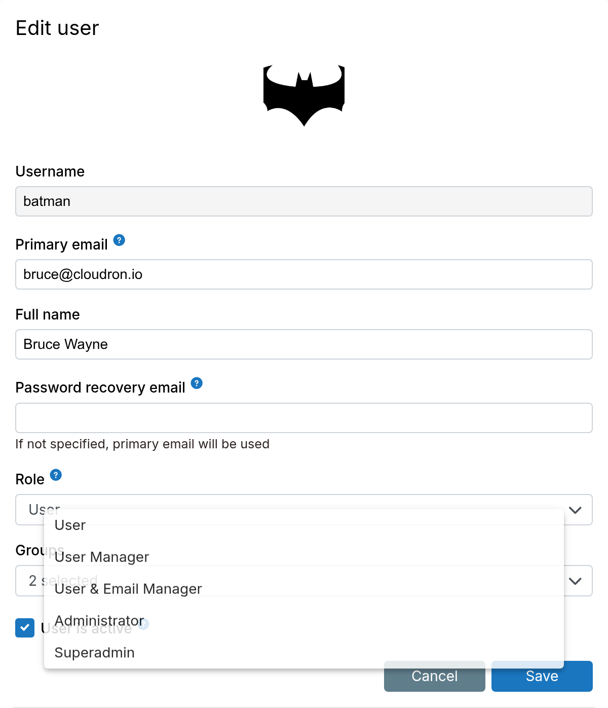 Users Role